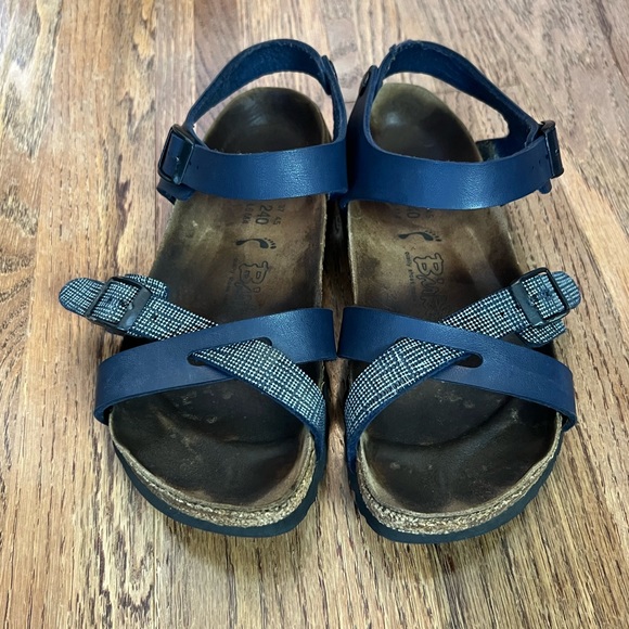 Birkis by Birkenstock Navy Sandals, 6 - Picture 2 of 6